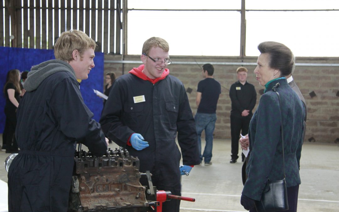 Princess Royal visits Wings South West