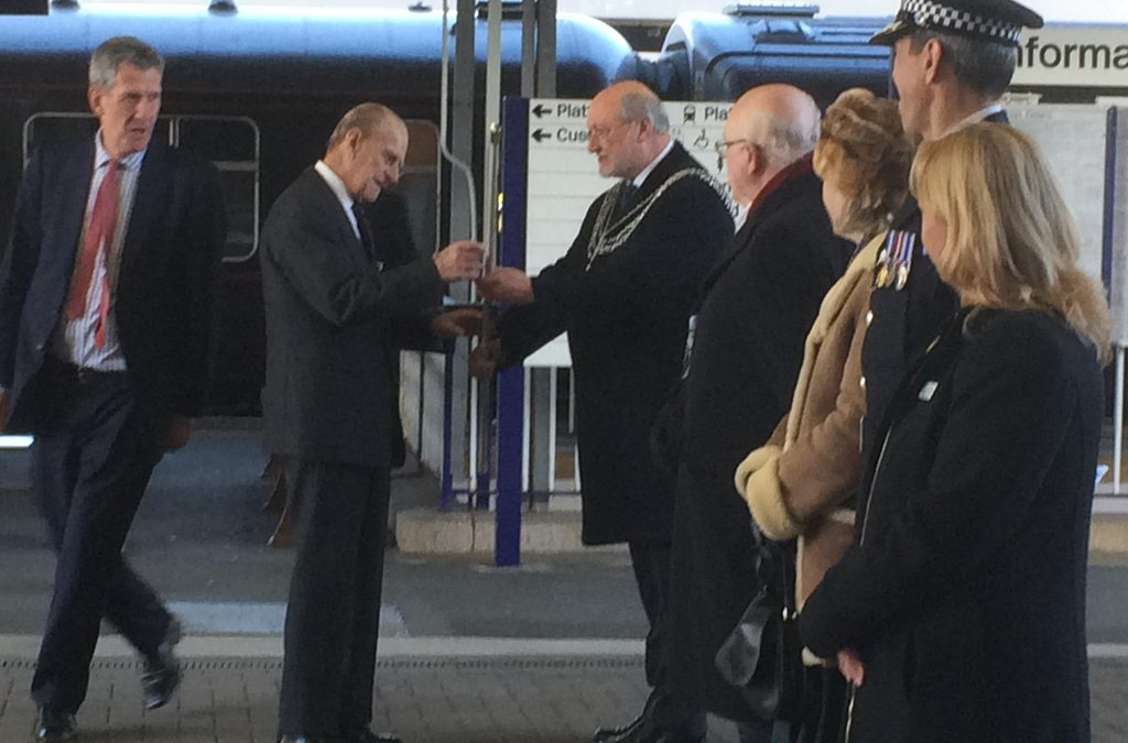 The Duke of Edinburgh visits Plymouth