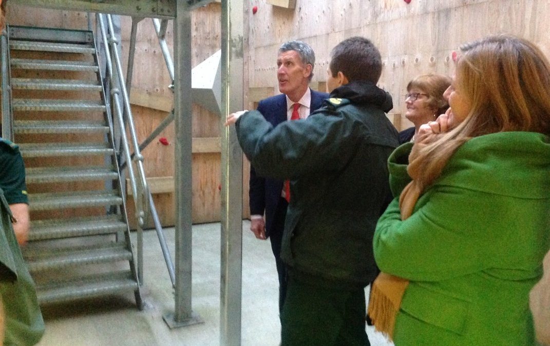 Lord-Lieutenant visits South West Ambulance Service Trust at their Headquarters