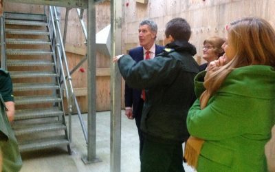 Lord-Lieutenant visits South West Ambulance Service Trust at their Headquarters