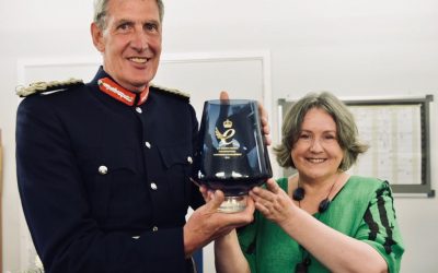 HM Lord Lieutenant of Devon presents HM Queens Award for Enterprise to Little Pod, Farringdon