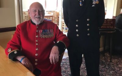 Rear Admiral Chris Snow attends Torbay Armed Forces Day 22.6.2019