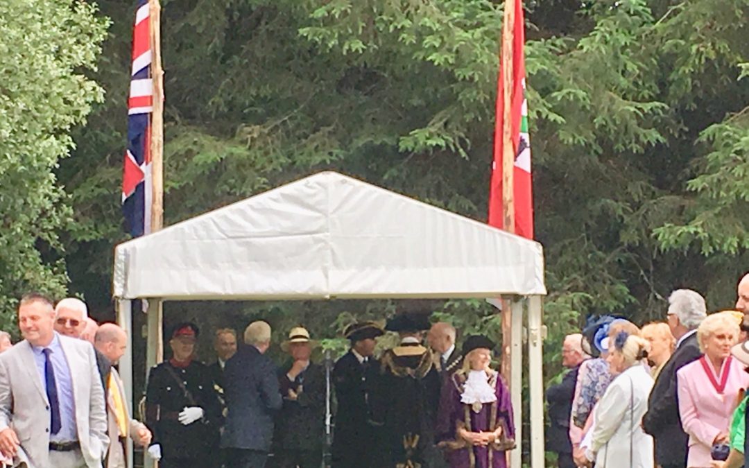 Mark Parkhouse DL attends the annual Fishing Feast at Burrator Reservoir 13th July 2019