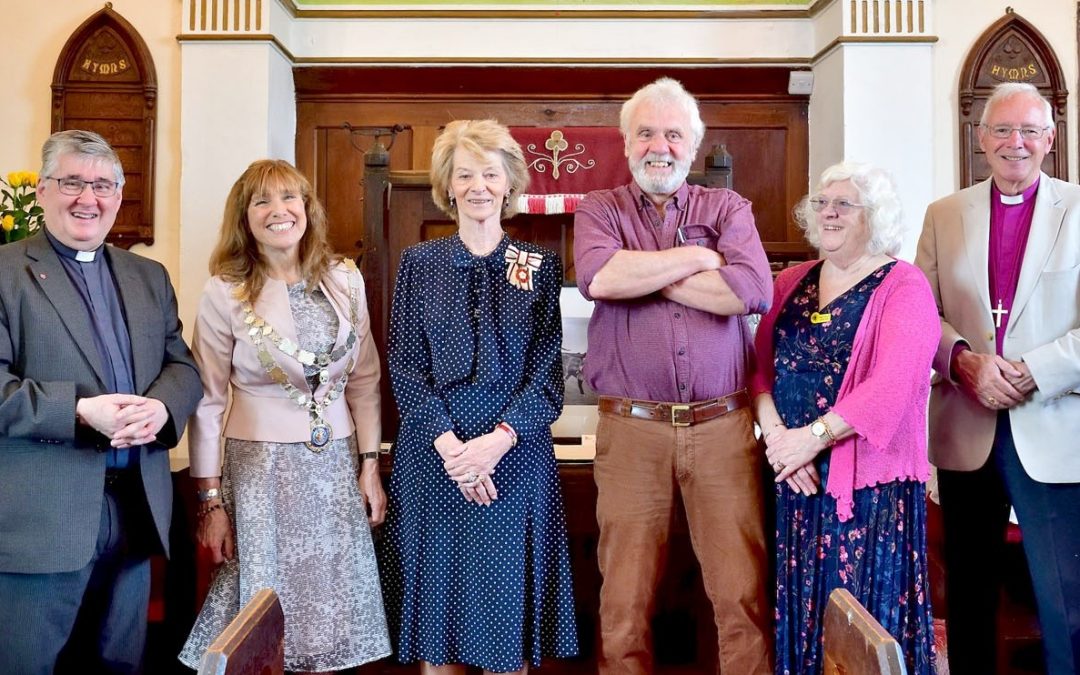 The Vice Lord Lieutenant of Devon Visits Providence Chapel