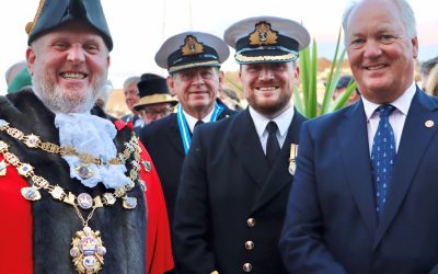 Deputy Lieutenant of Devon Attends Dartmouth Regatta