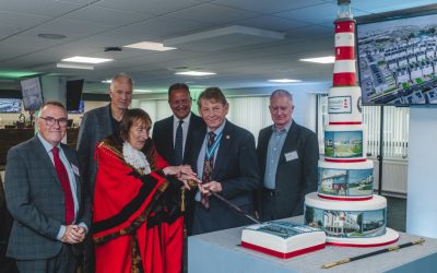 Deputy Lieutenant of Devon Attends North Prospect Completion Celebration Event